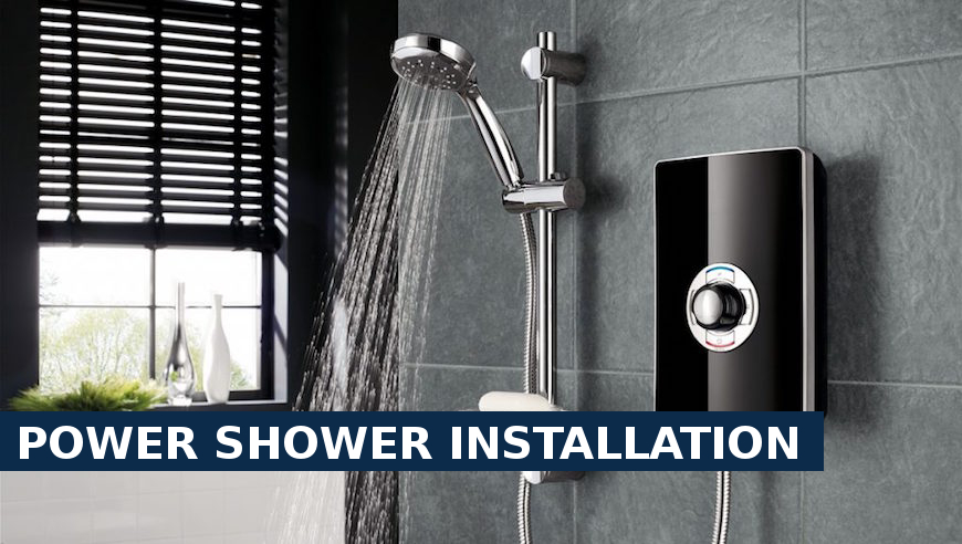 Power shower installation Kensal Green
